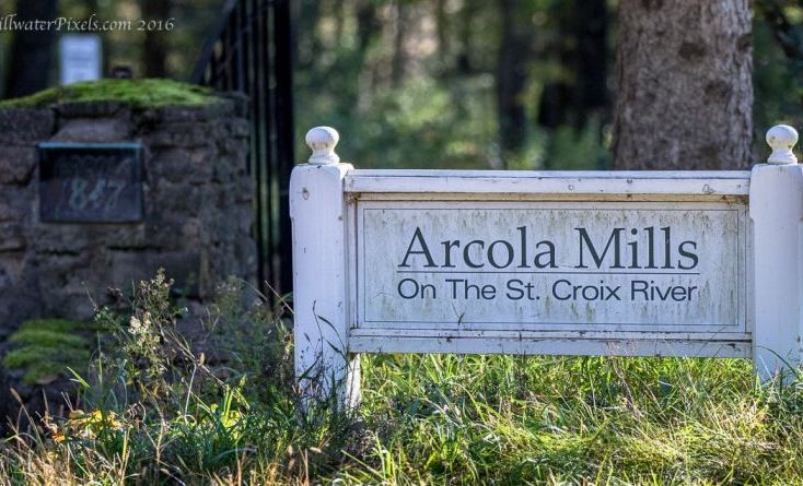 Arcola Mills Sign