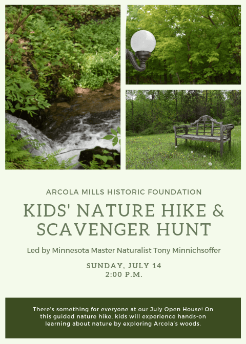 July Open House: Kids’ Nature Hike